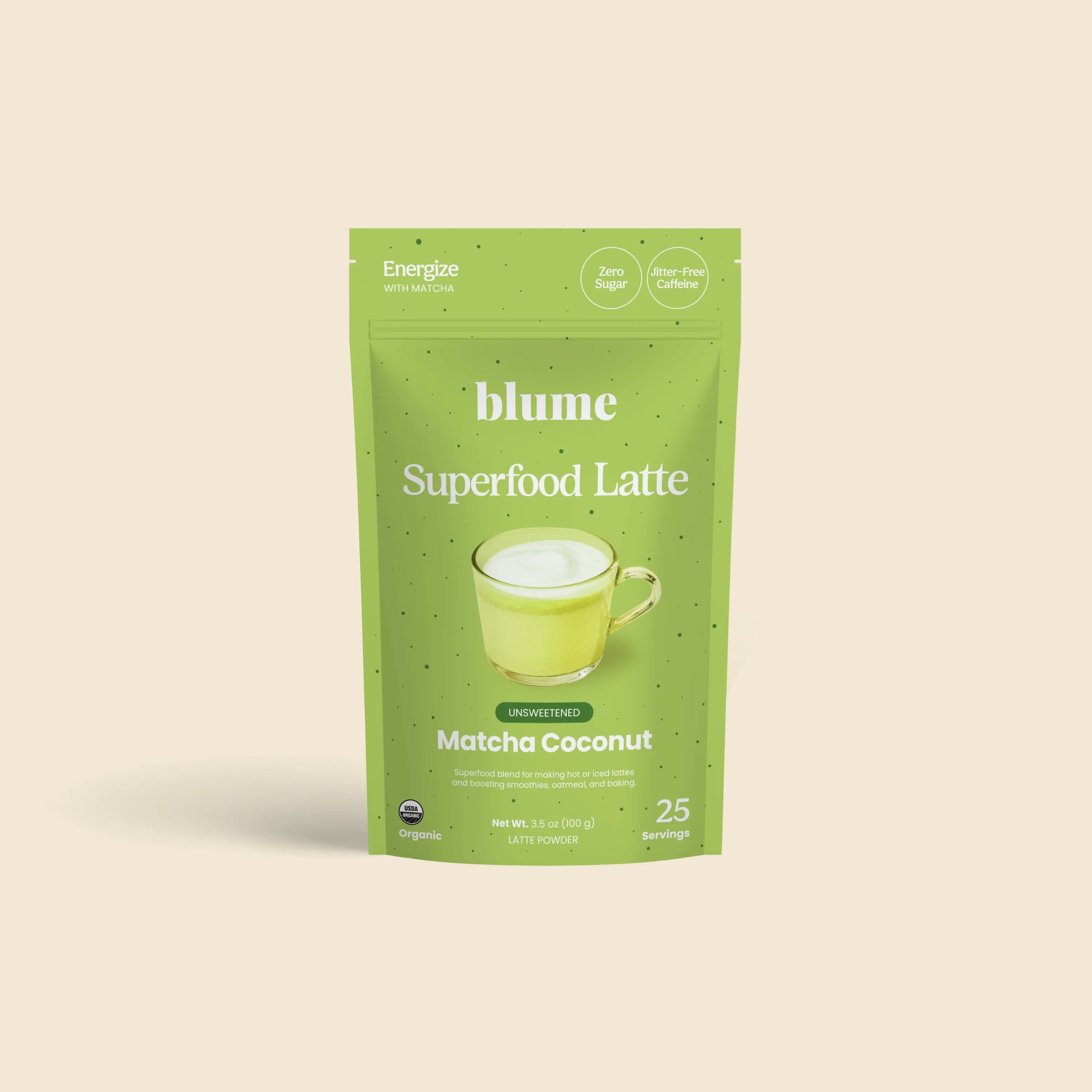 Superfood Latte Powder - Matcha Coconut Blend