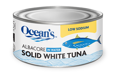 Solid White Albacore Tuna – Low Sodium